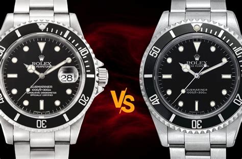 Rolex Submariner Date vs. No Date: A Comparison Guide.